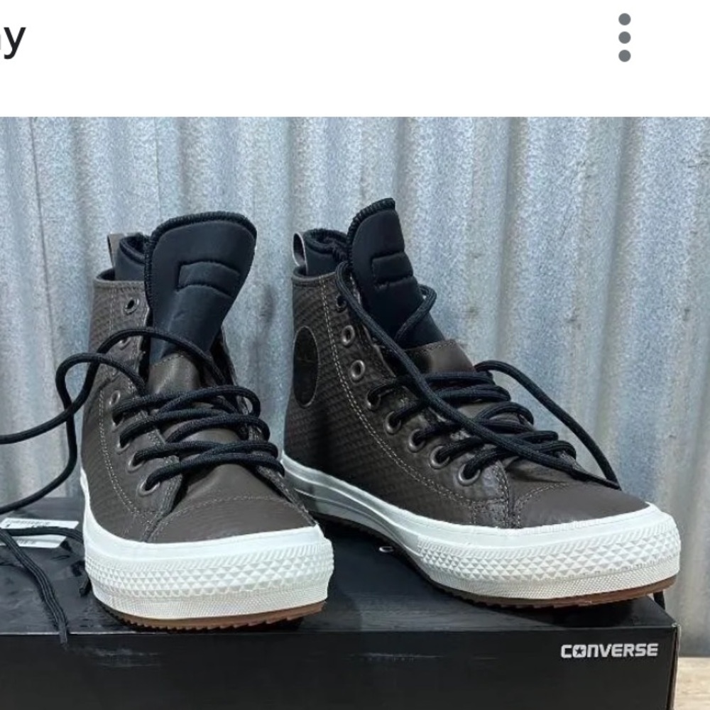 Converse Chuck Taylor All Star II Hi Waterproof Leather Boots.